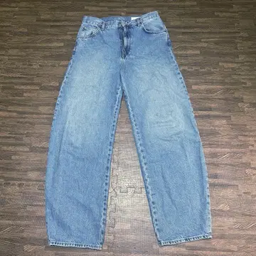 ZARA 와이드 레그 데님 라이트 블루 EUR38