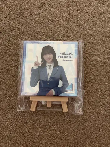 타카하시 미쿠니 이젤 포함 미니 캔버스 보드