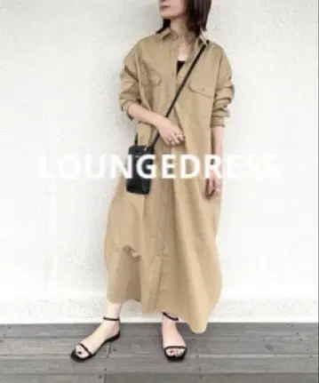 LOUNGEDRESS 셔츠 원피스