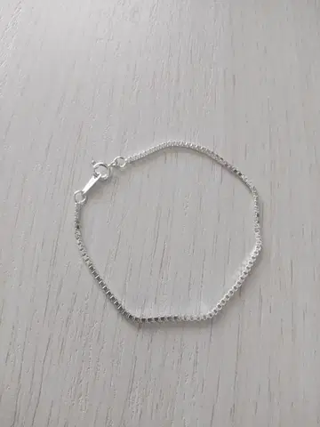 베네치안 체인 팔찌 1.4mm 실버925 17cm