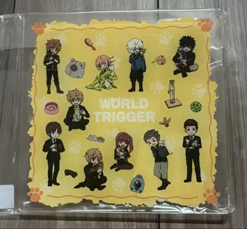 월드 트리거 아크릴 아트 보드 고양이