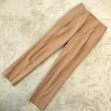 LAPINE BLANCHE 테이퍼드 팬츠 울 혼방 38 베이지