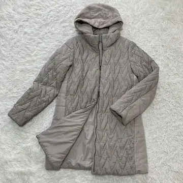 MARELLA SPORT 워셔블 퀼팅 다운 2way 후드 베이지
