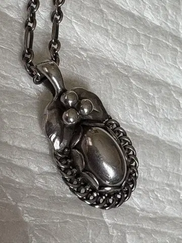 GEORG JENSEN 실버 목걸이