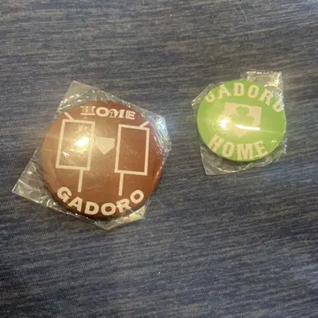[ GADORO ] Zepp 투어 [ HOME ] 캔뱃지 2개 세트