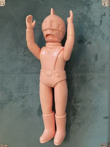 실버 가면 얼굴 분리 미도색 25cm