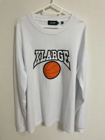 미사용 새상품 남성용 XLARGE 팀 로고 롱 슬리브 티셔츠 XL 사이즈