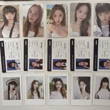 르세라핌 시즌 그리팅 트레이딩 카드 등 세트