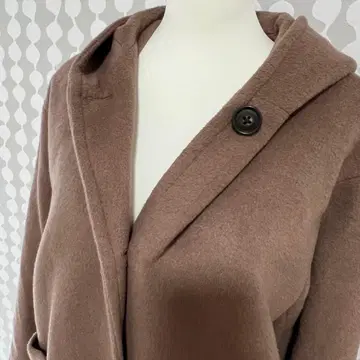 어반 리서치 가운 코트 브라운 프리 사이즈
