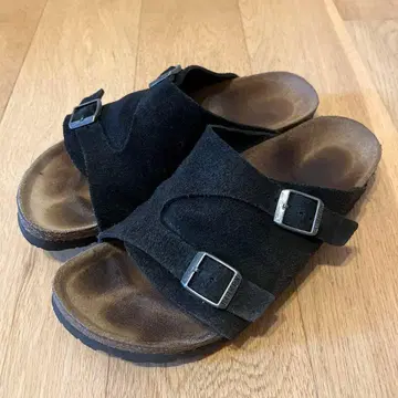 버켄스탁 BIRKENSTOCK 취리히 스웨이드 블랙 40