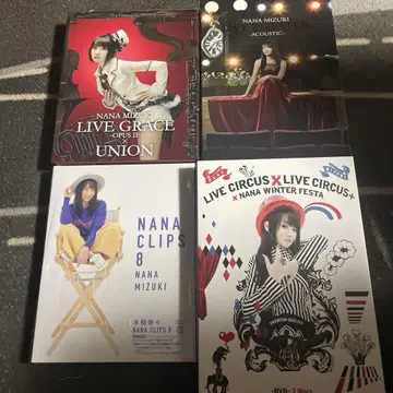 미즈키 나나 DVD Blu-ray 4장 세트
