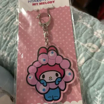 MY MELODY 아크릴 키링 만박 미야쿠미야쿠