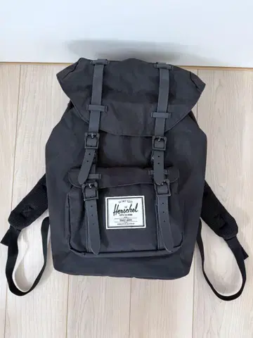 Herschel 롤탑 백팩 블랙