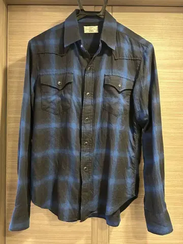 Rags McGREGOR 래그스 맥그레거 옴브레 체크 셔츠