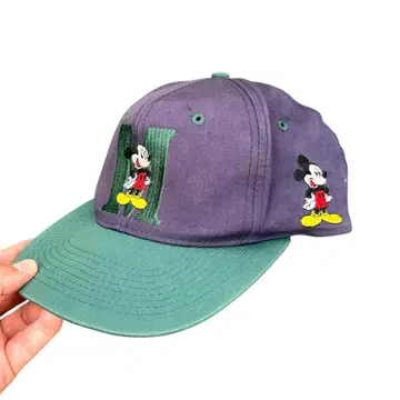 90s 미키 마우스 빈티지 캡