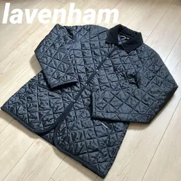 lavenham 라벤햄 퀼팅 자켓 L 네이비 영국