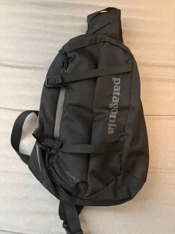patagonia Atom 8 블랙 바디백