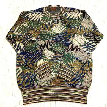 빈티지 MISSONI 미쏘니 긴팔 니트 스웨터 48