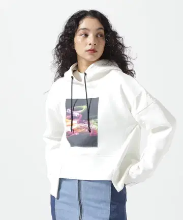 [ 즉매품 ] AULA AILA PHOTO PRINT HOODIE 이소재
