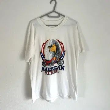 80s 빈티지 티셔츠 할리 아메리칸 바이크 MADE IN USA
