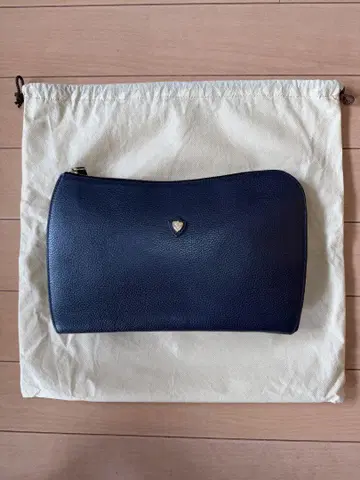 CHAMBORD SELLIER 가죽 클러치백 NAVY