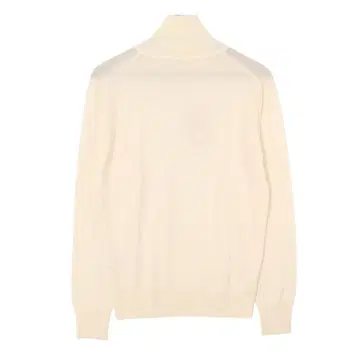 새상품 MUJI 무인양품 신사 터틀넥 워셔블 스웨터 화이트 L