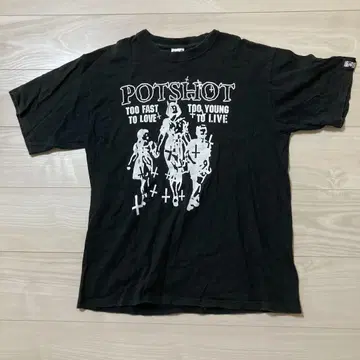 POTSHOT 밴딩 티셔츠