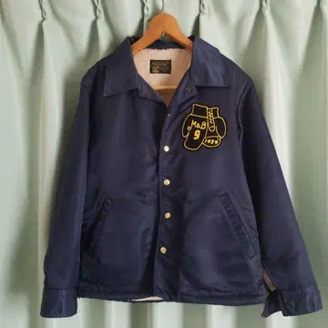 MILLER & BROS 네이비 나일론 자켓