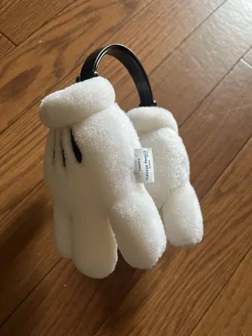 디즈니랜드 씨 손바닥 모양 플리스 머리띠 귀마개