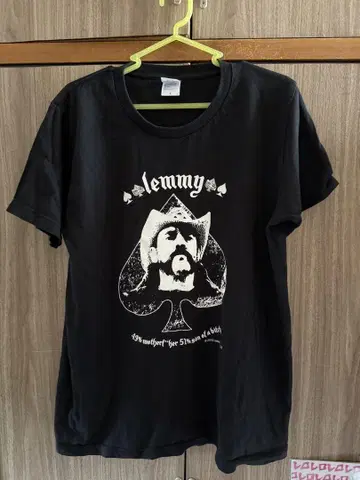 lemmy 셔츠 공식 motorhead 레미 L 락T