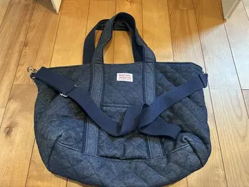ROOTOTE 데님 블루 퀼팅 마더백