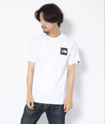 THE NORTH FACE S/S SQUARE LOGO TEE M