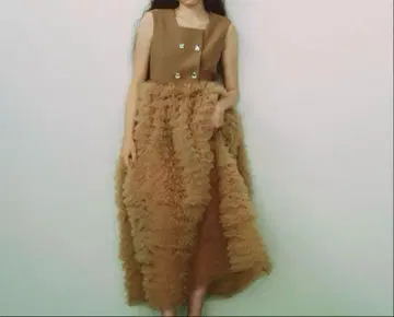 Bibiy DARLNE SHUSHU SKlRT 베이지