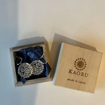 KAORU 실버 귀찌