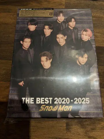 SnowMan 베스트 앨범 초회 A DVD 한 번 재생만