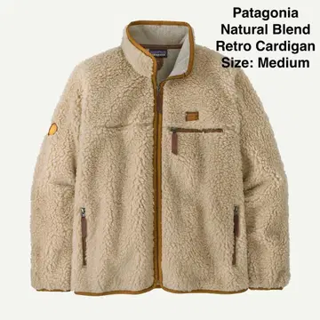 파타고니아 내추럴 블렌드 레트로 가디건 Men's M DNAT