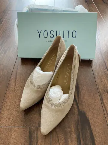 YOSHITO 베이지 스틸레토 펌프스 22 사이즈
