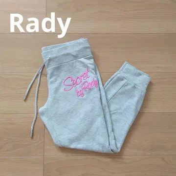 Rady 그레이 스웨트 팬츠 F 사이즈