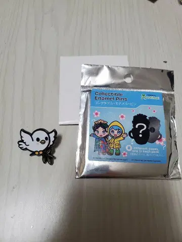 오사카 간사이 만박 이탈리아 바티칸 루체 핀 배지 이탈리아관 새