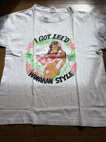 vintage tshirt 빈티지 티셔츠 수베니어 hawaii 하와이