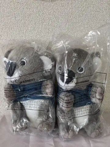 [ 레어 ] koala 코알라 매트리스 코알라 봉제 인형 2체 세트