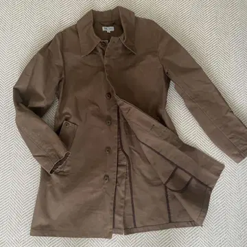 UNITED ARROWS BLUE LABEL 스텐카라 코트 M 브라운