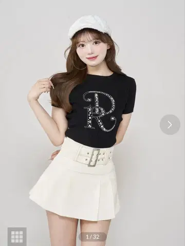 Darich DR 비쥬 리브 니트탑