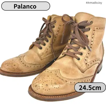 파란코 PALANCO 윙 칩 부츠 38 베이지