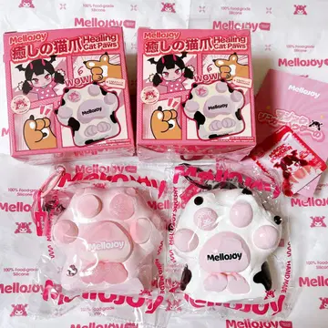 Mellojoy 스퀴즈 고양이 손톱 밀크 스위트 하트 DIYJOJO