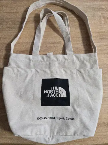 THE NORTH FACE 토트백 100% 오가닉 코튼
