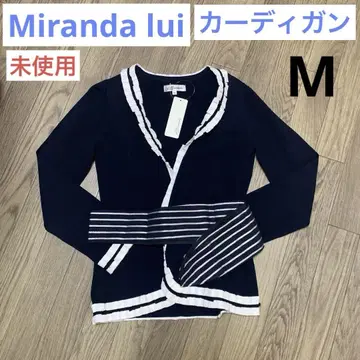 [미사용] 여성용 가디건 Miranda lui 천 벨트 M 사이즈