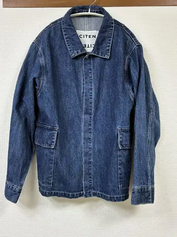 CITEN 데님 자켓 다크 네이비