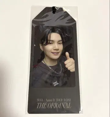 D-DAY The Original 비주얼 기프트 택 BTS SUGA