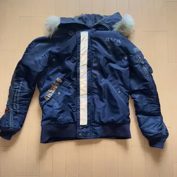 AVIREX TEST PILOT 네이비 플라이트 자켓